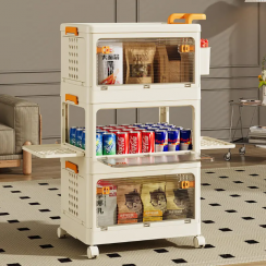 9Pcs Multi Functional Storage Trolley