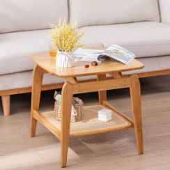 Bamboo Square Coffee Table 